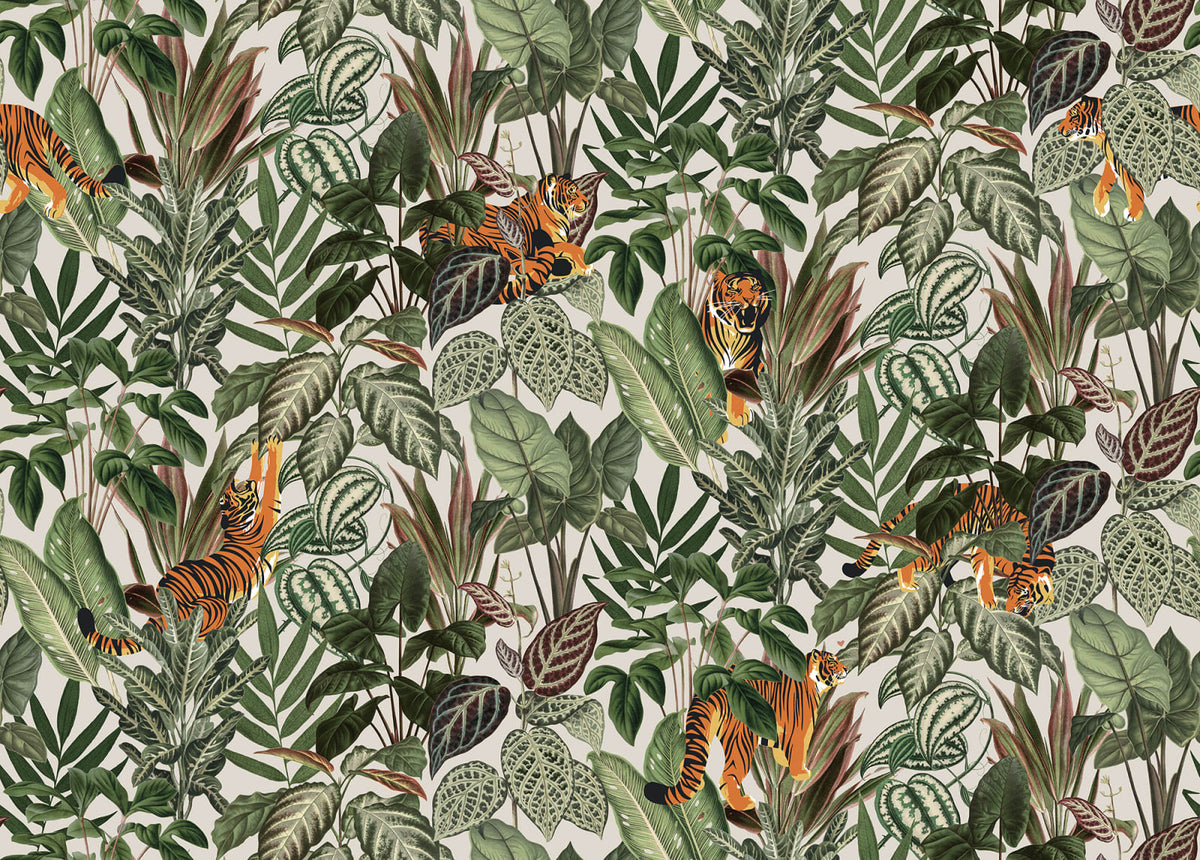 Tapetti Mischievous Tigers