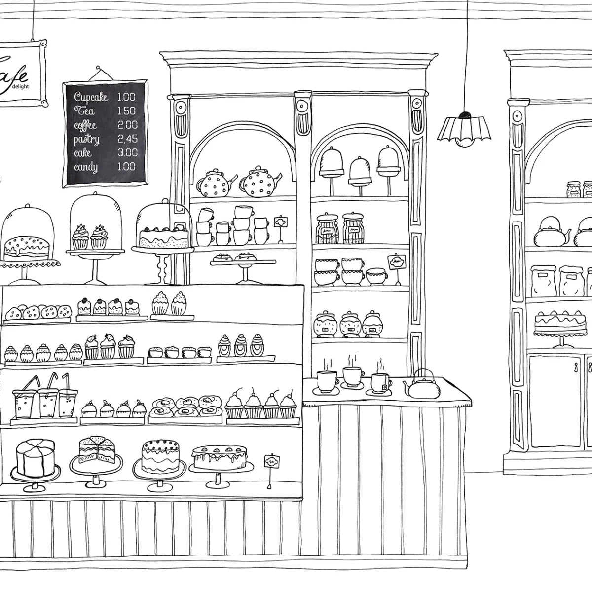 Tapetti Le Petit Patisserie