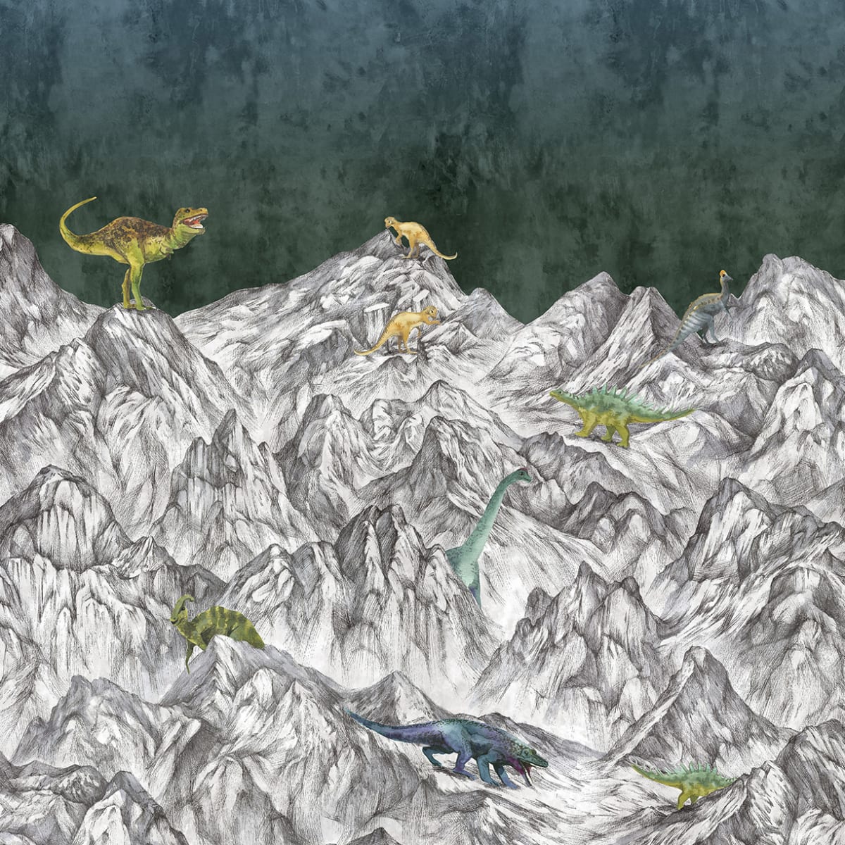 Tapetti Dinosaur Mountain, Nightfall