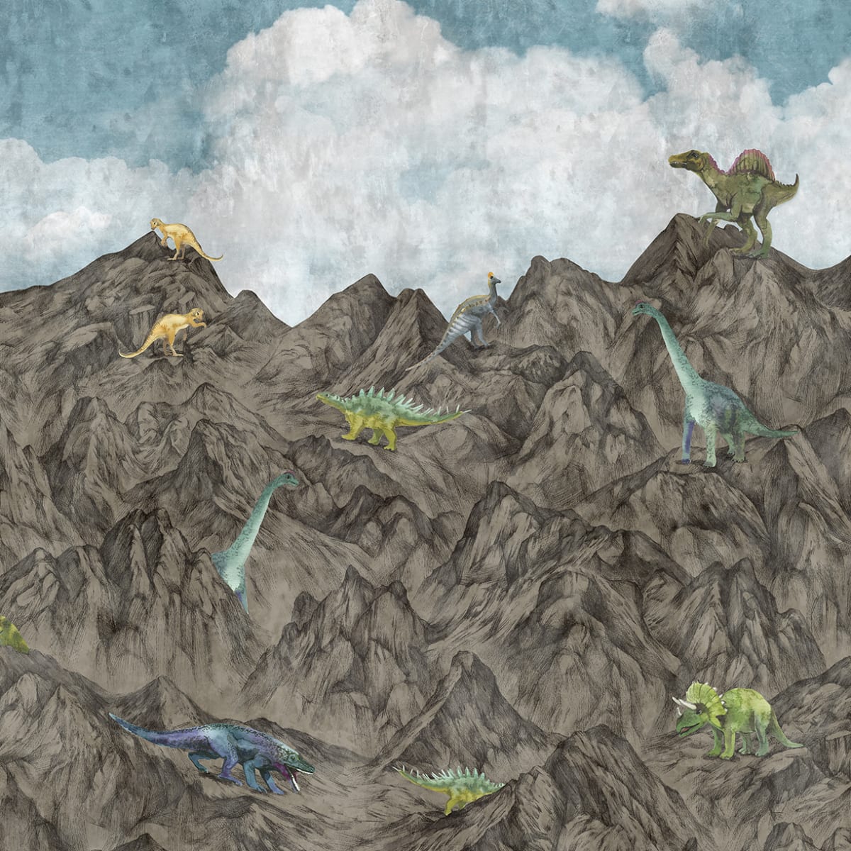 Tapetti Dinosaur Mountain, Day