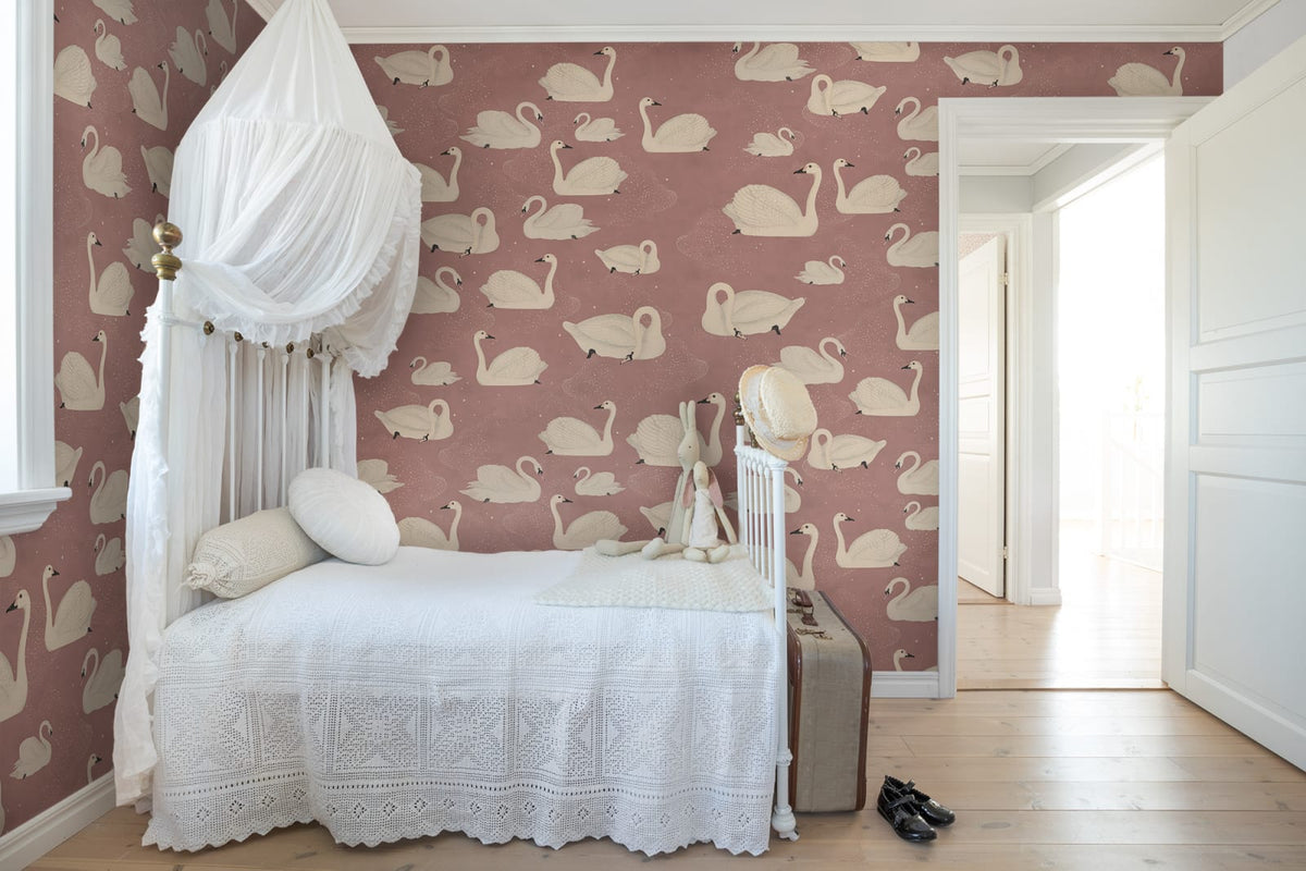 Tapetti Cygne, Rose