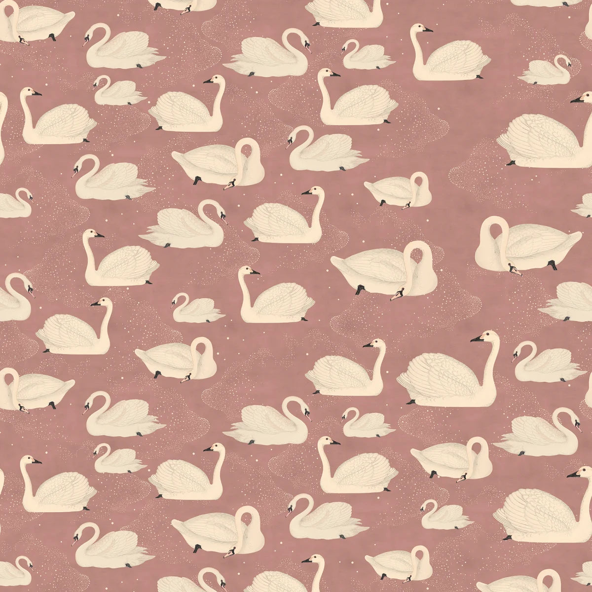 Tapetti Cygne, Rose