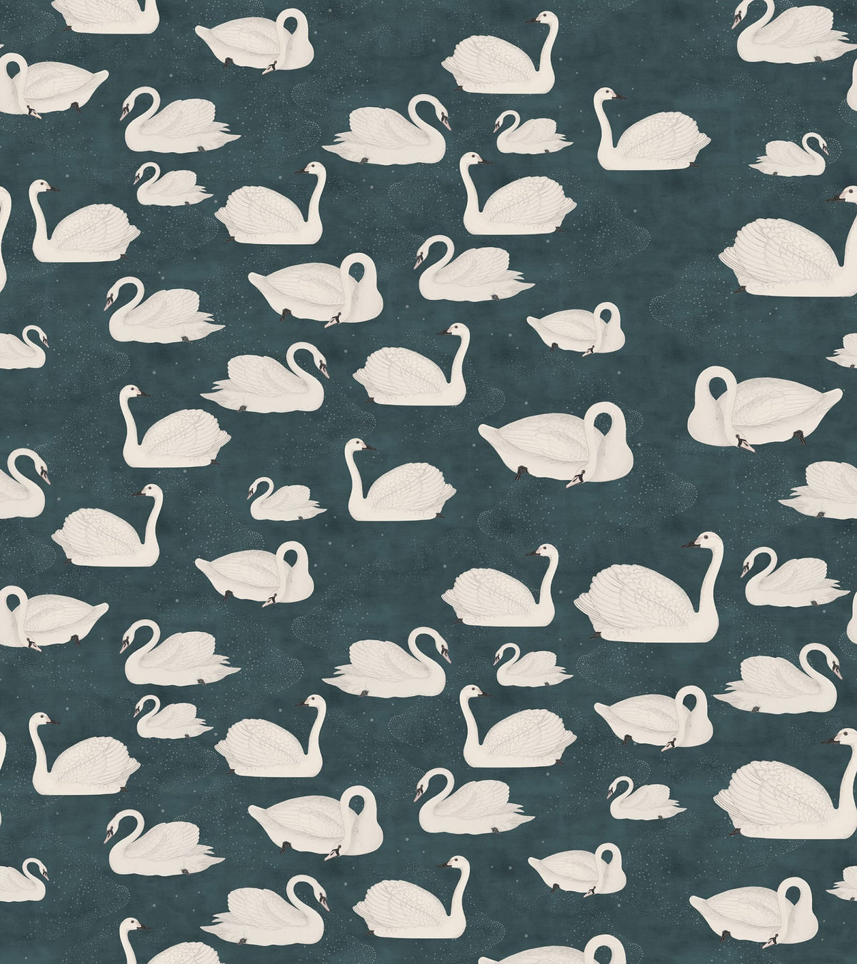 Tapetti Cygne, Bleu