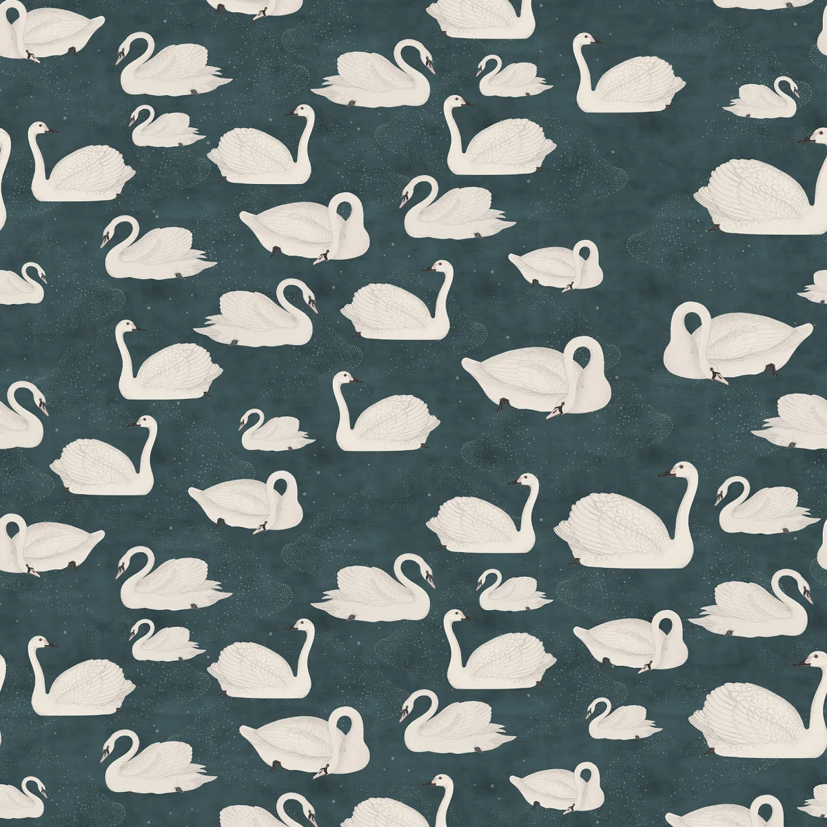 Tapetti Cygne, Bleu