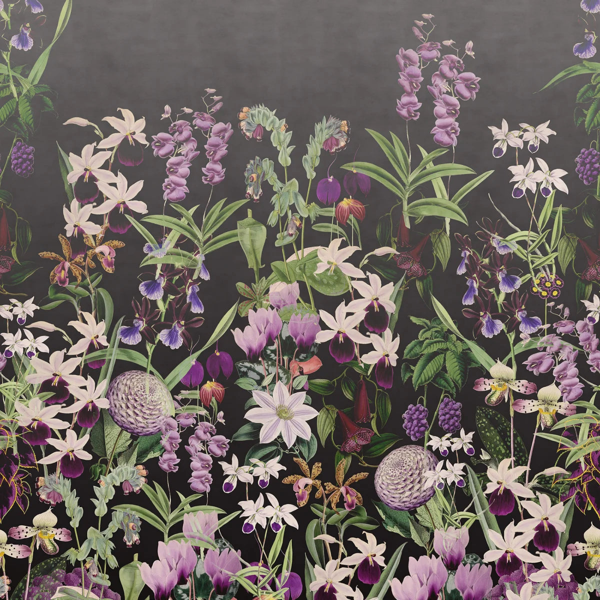 Tapetti Alices Garden, Midnight