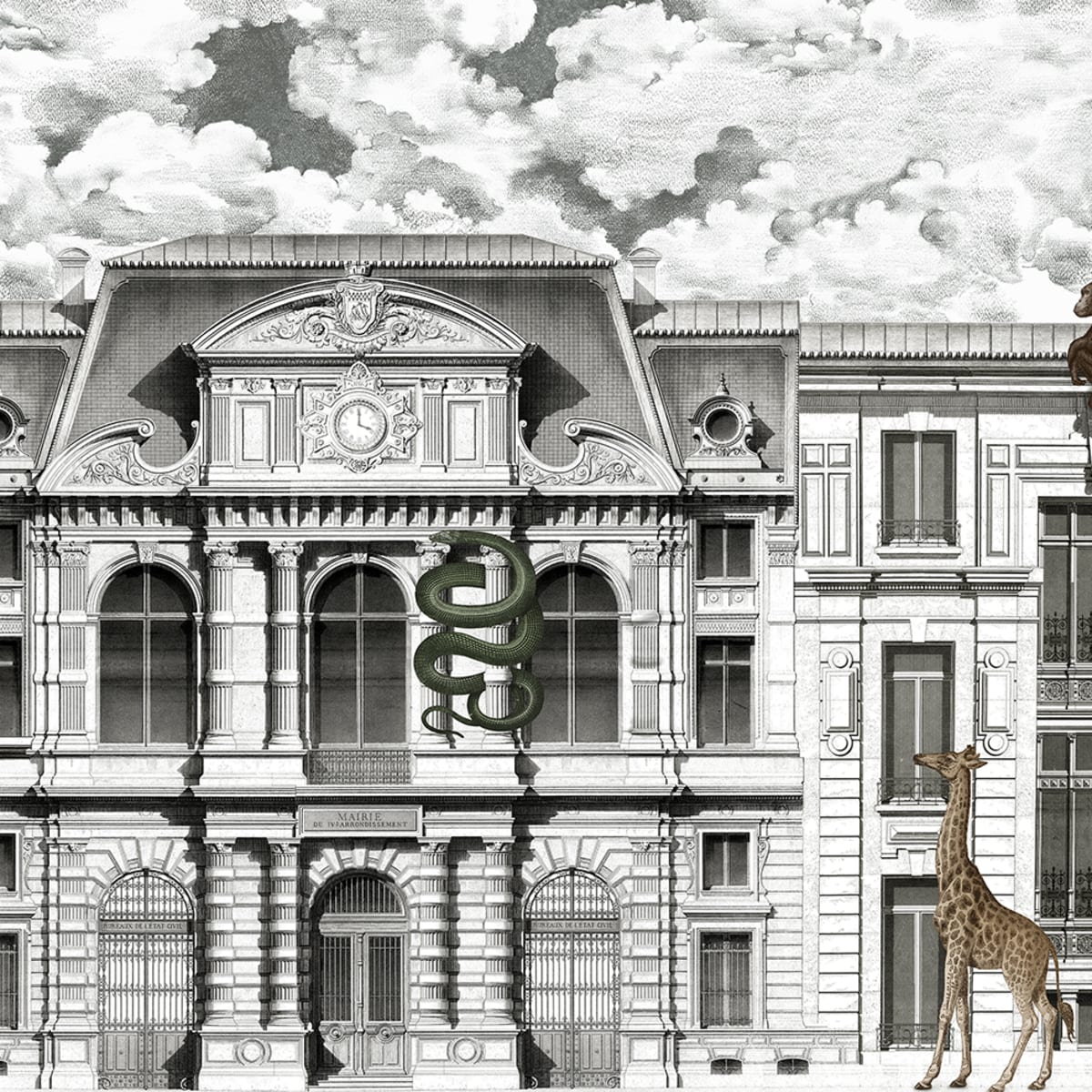 Tapetti Animal Avenue