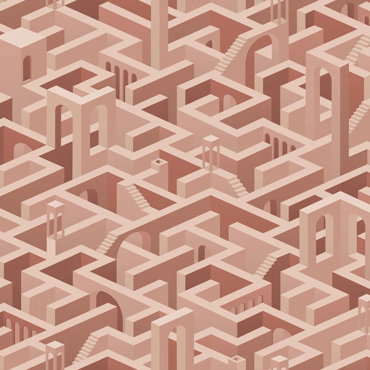 Tapetti Metropolis, Maze