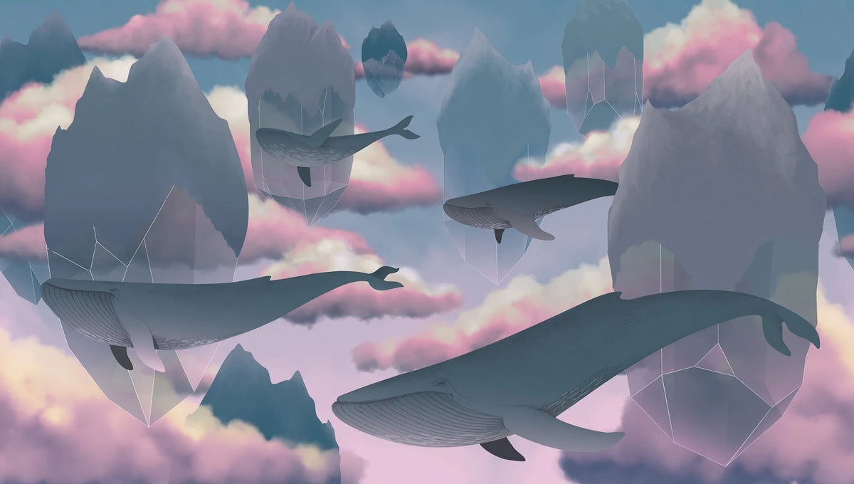 Tapetti Floating Diamonds