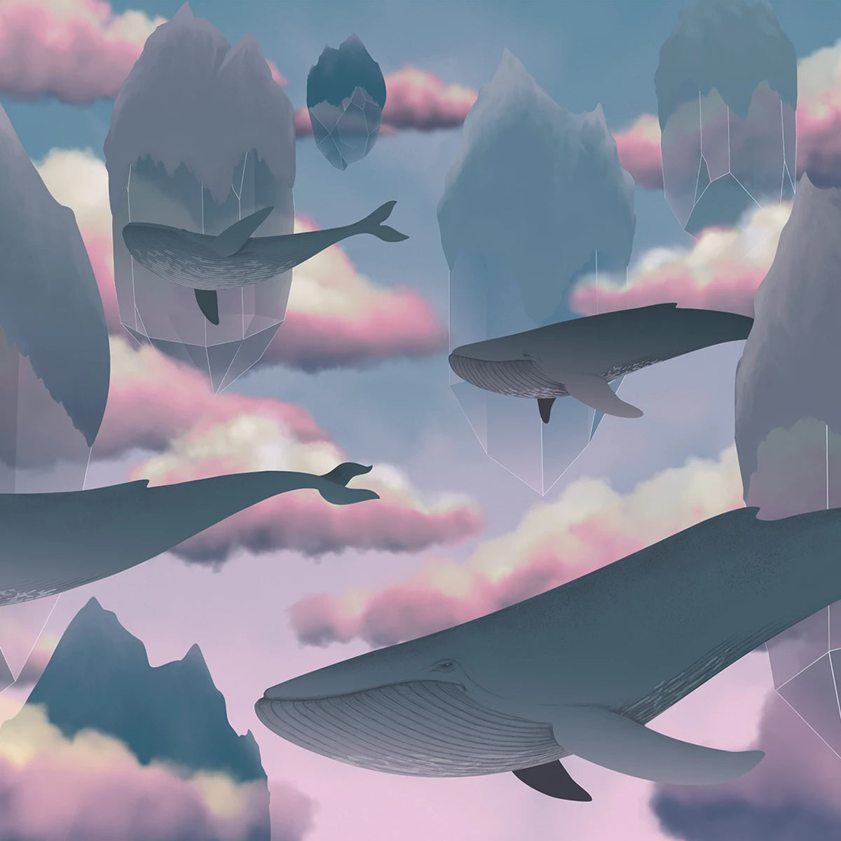 Tapetti Floating Diamonds