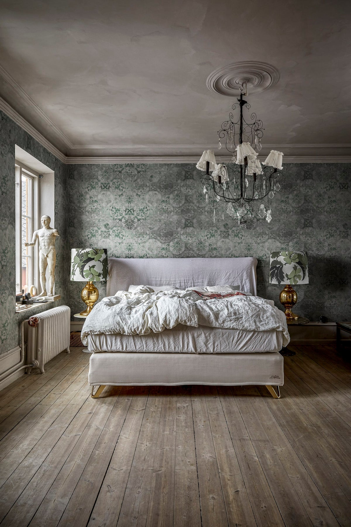 Tapetti Oriental Tiles, Sage