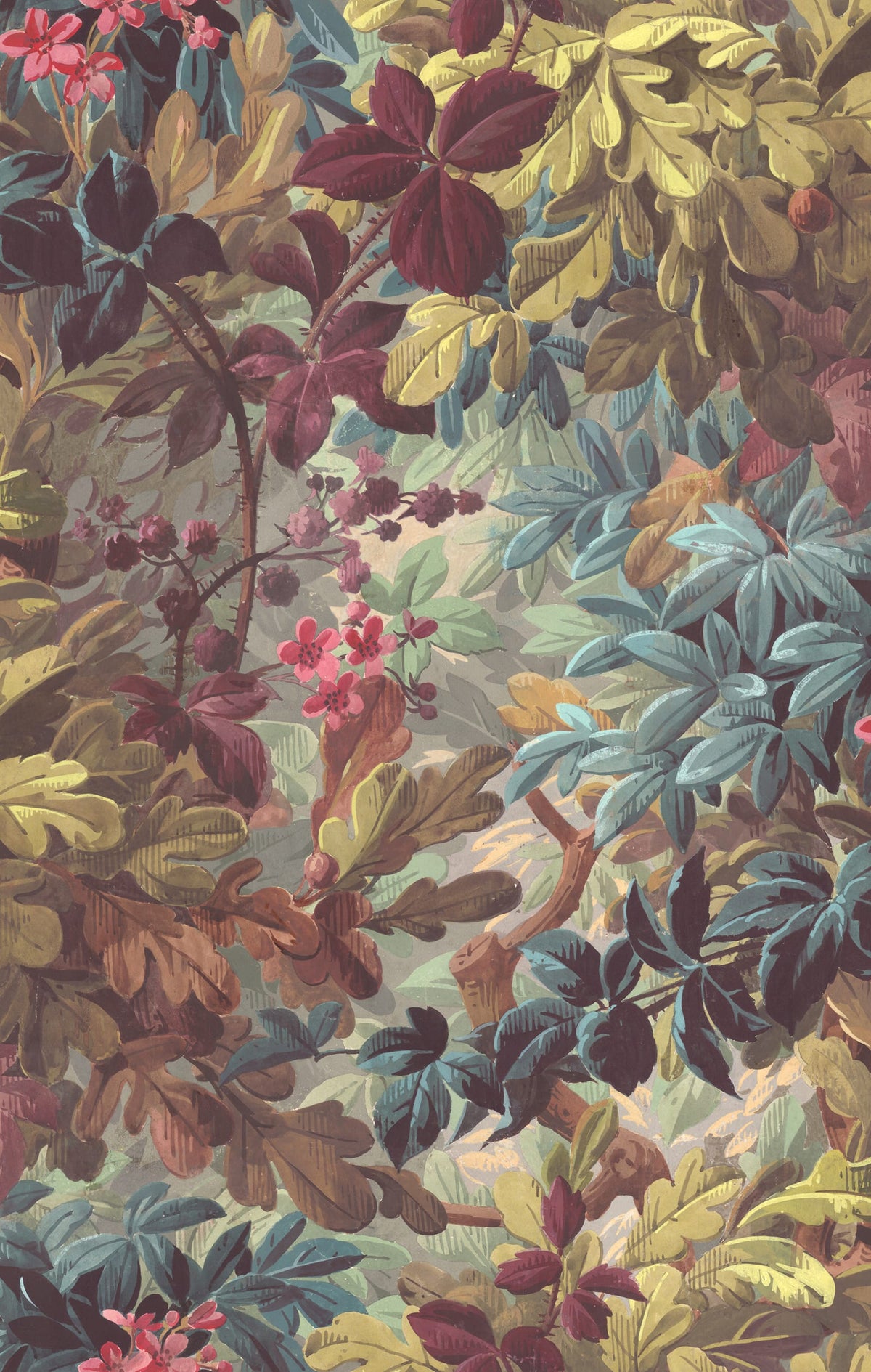 Tapetti Anglessy, Plum