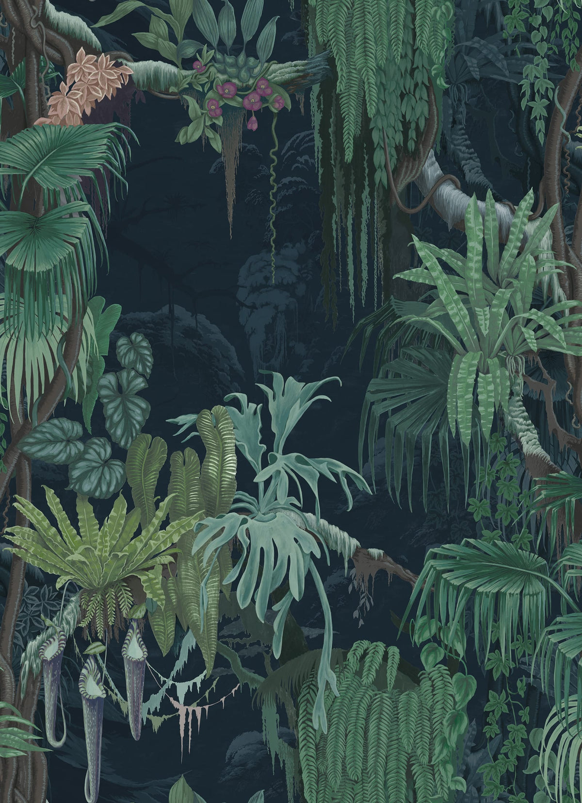 Tapetti Madagascar, Teal