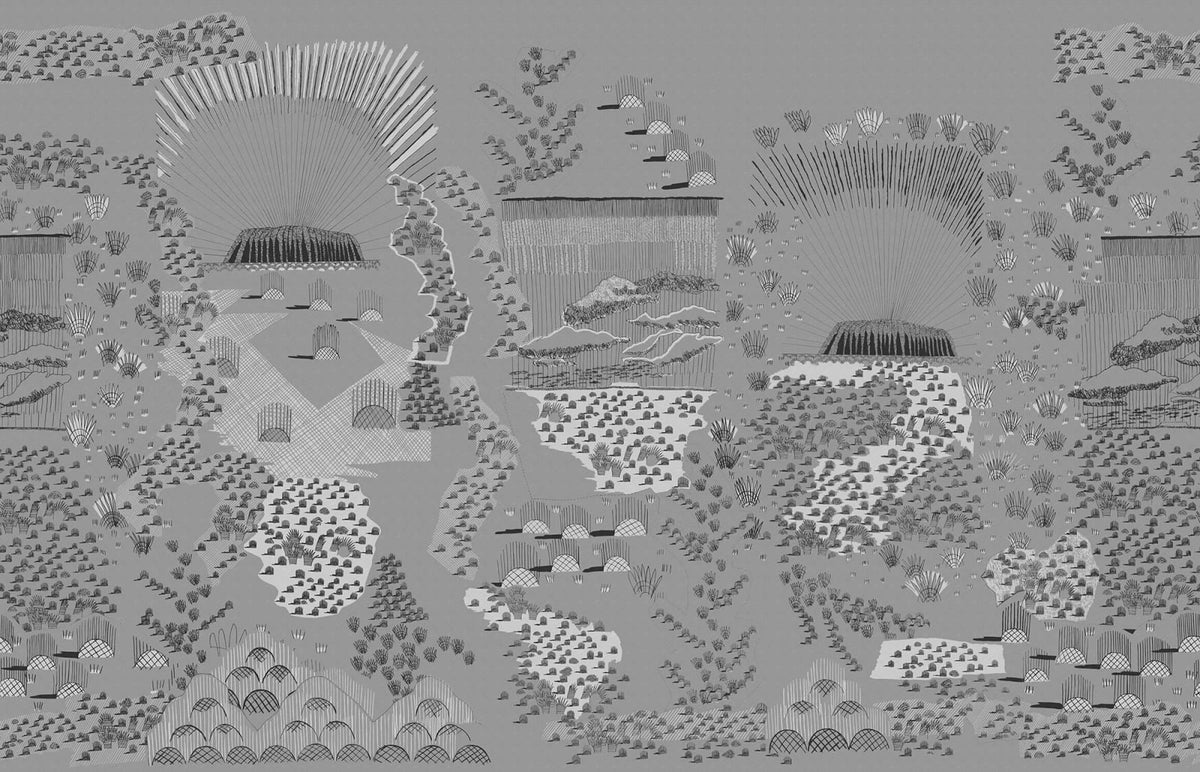 Tapetti Ayers Rock, Graphite