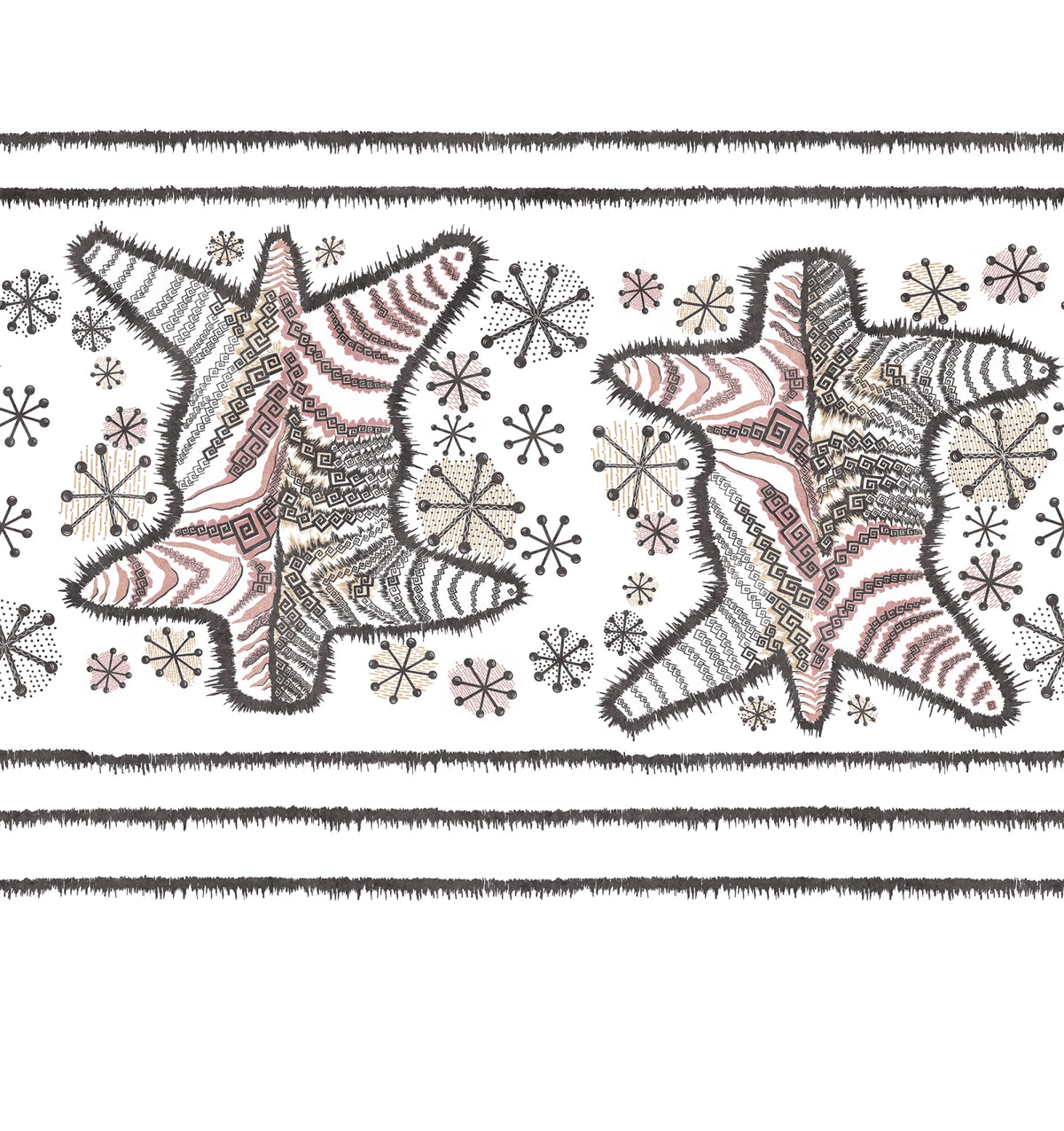 Tapetti Zebra Skin, Pastel