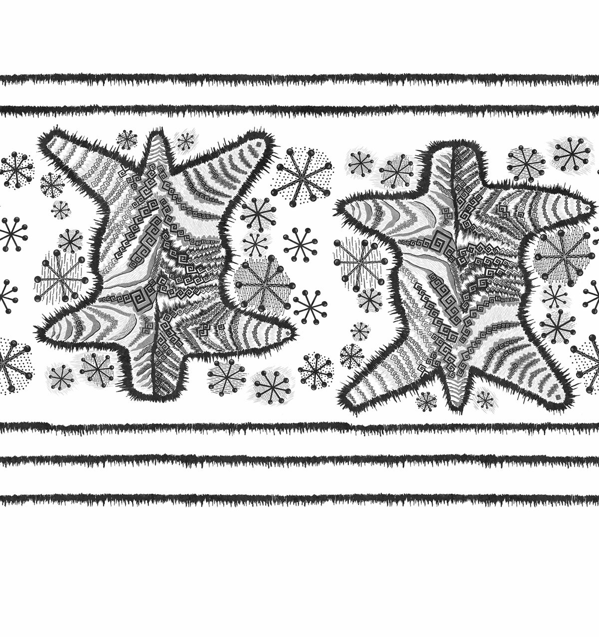 Tapetti Zebra Skin, Graphic