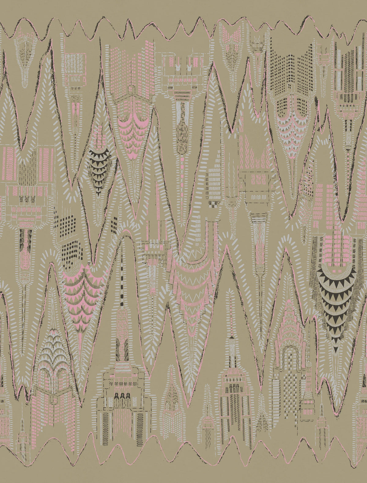 Tapetti Manhattan, Sandstone