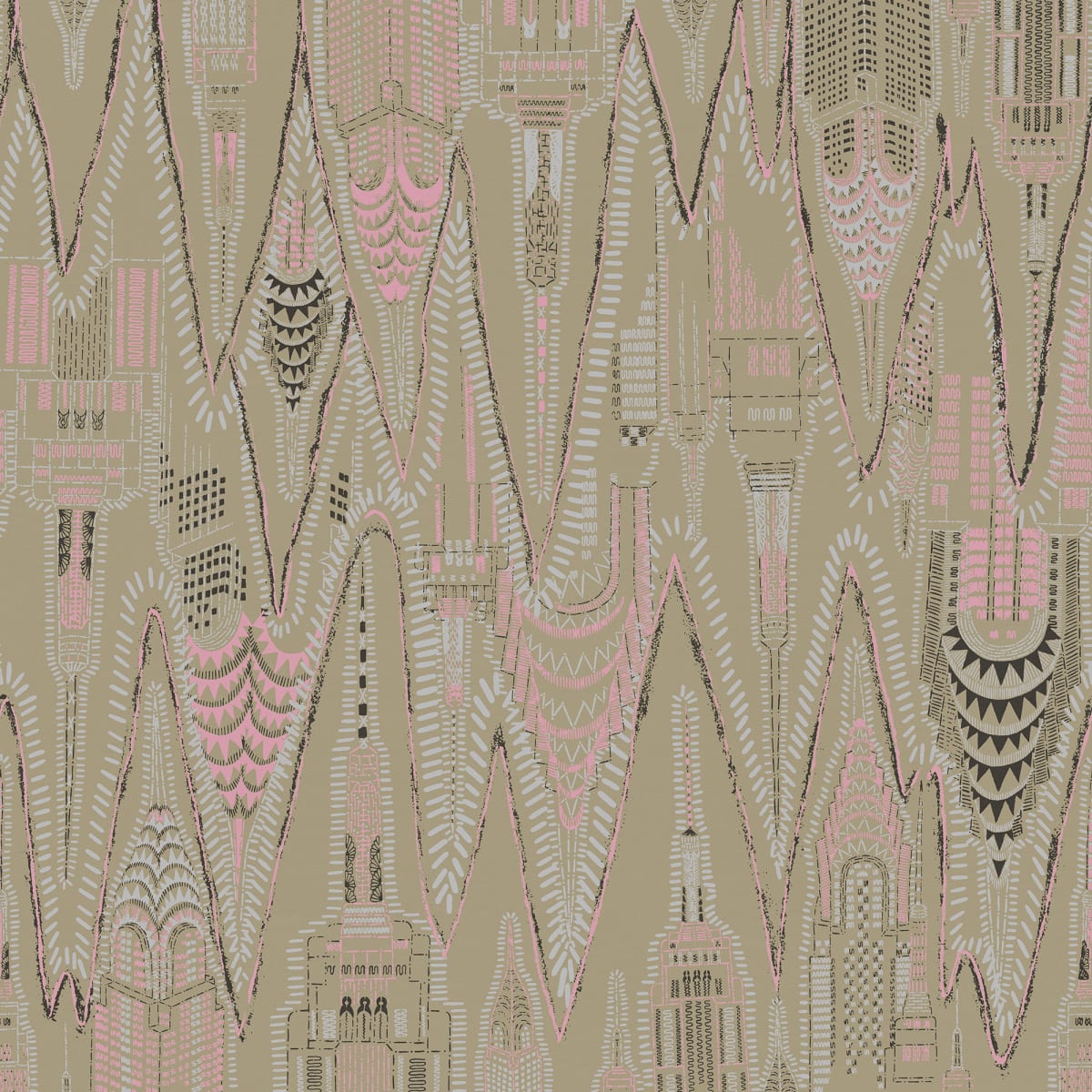 Tapetti Manhattan, Sandstone