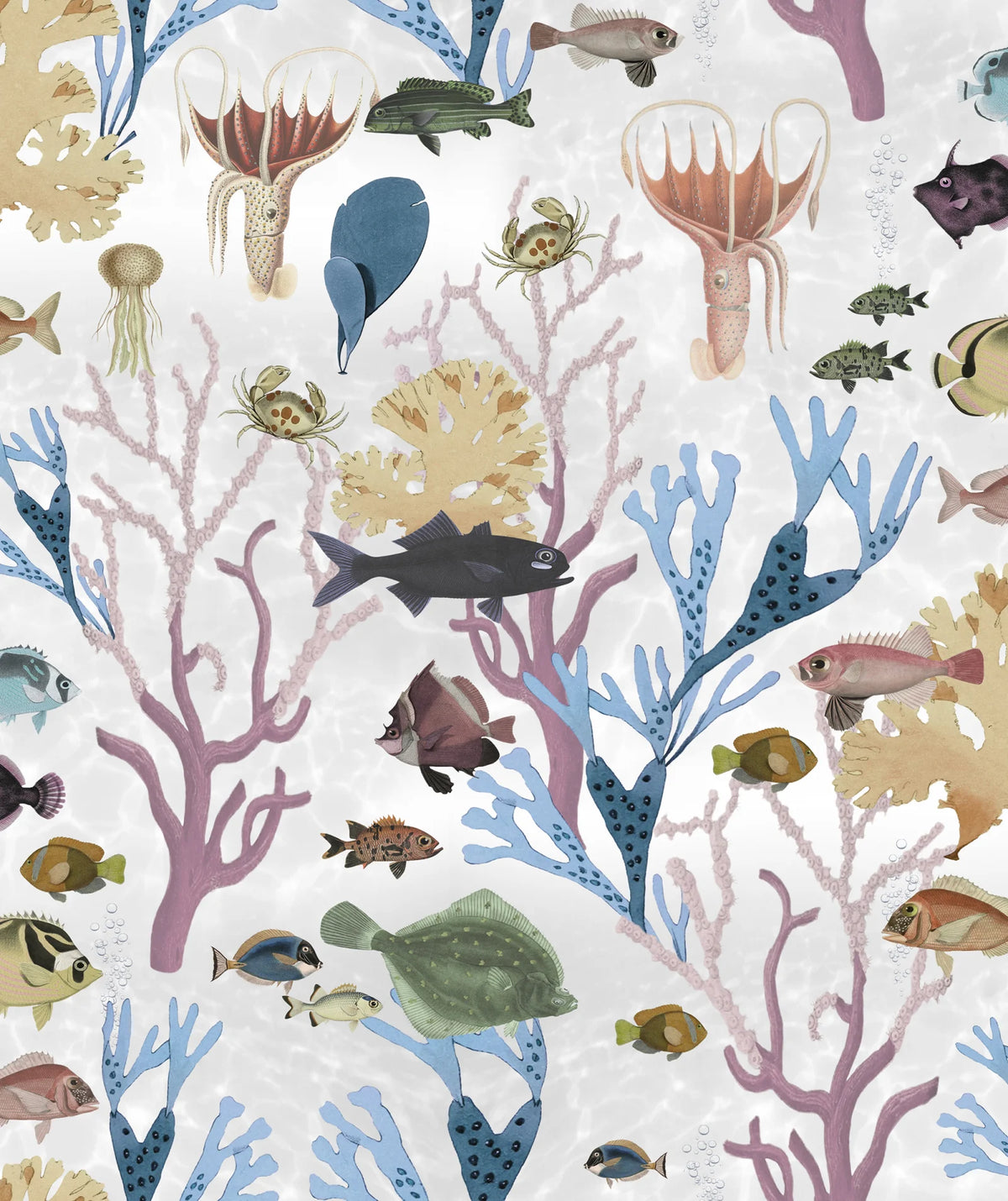 Tapetti Aquarium, Pastel