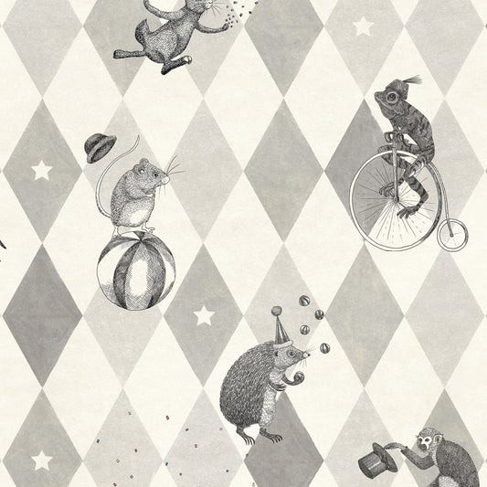 Tapetti Circus Corner Graphite