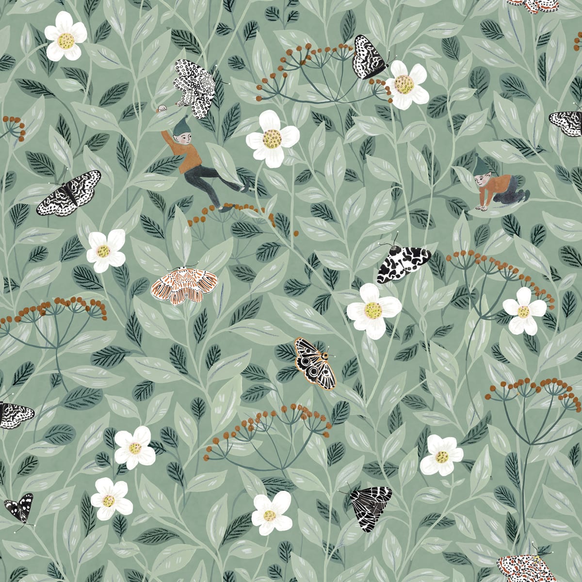 Tapetti Pixie Shore, Mint