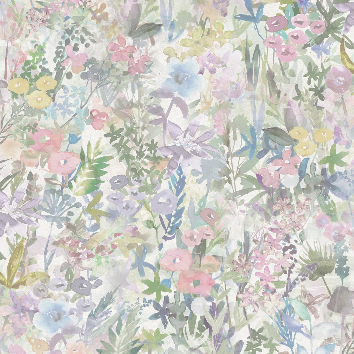 Tapetti Poppy Meadow, Pastel