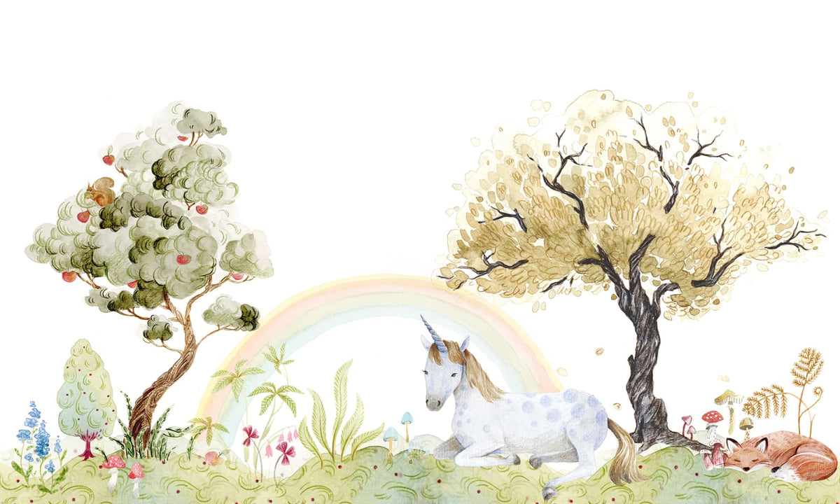 Tapetti Unicorn Dream, Rainbow