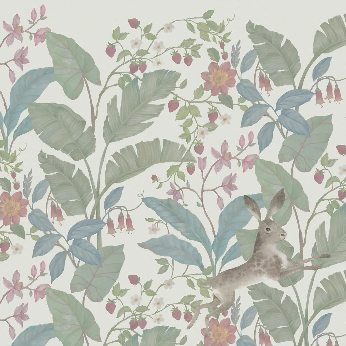 Tapetti Strawberry Field, Ivory