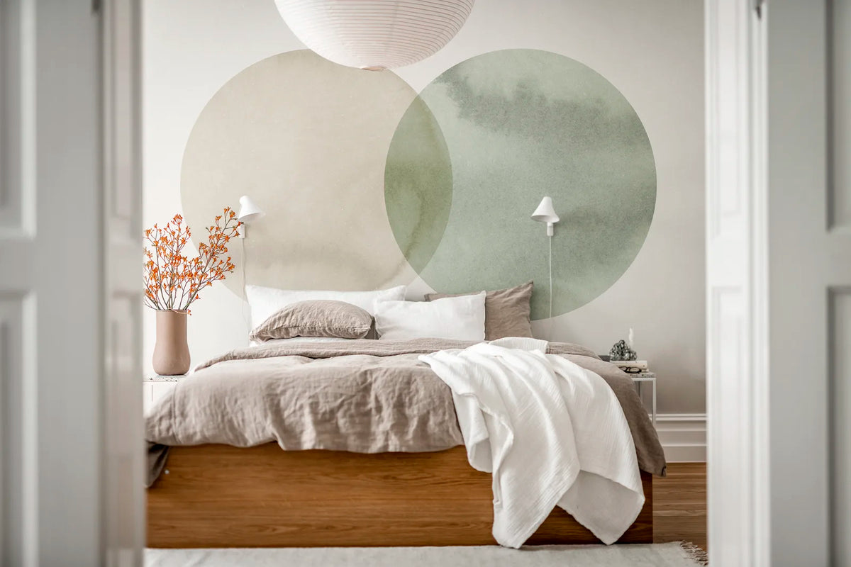 Tapetti Eclipse, Beige Green