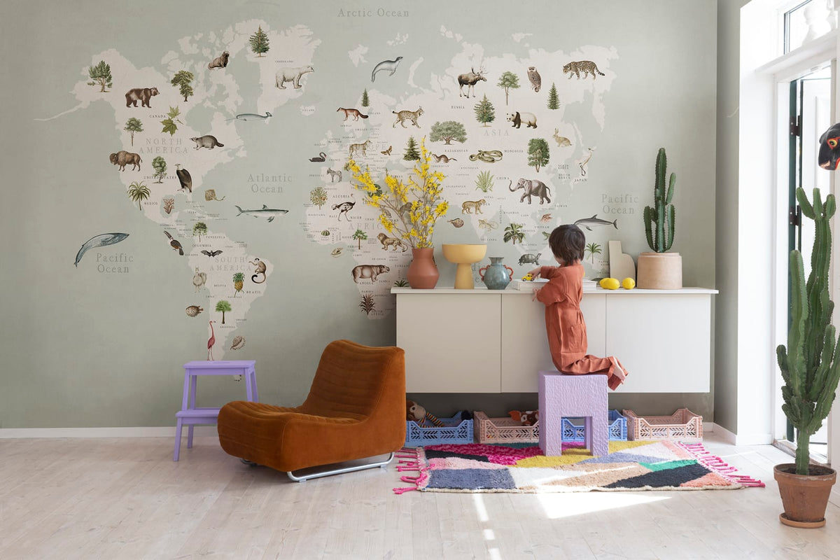 Tapetti Animal World, Mint