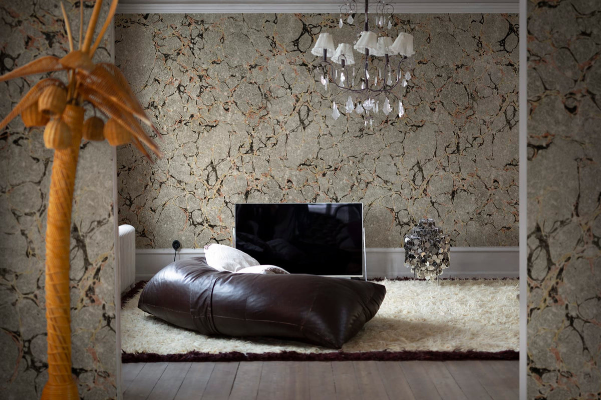 Tapetti Romberg, Beige