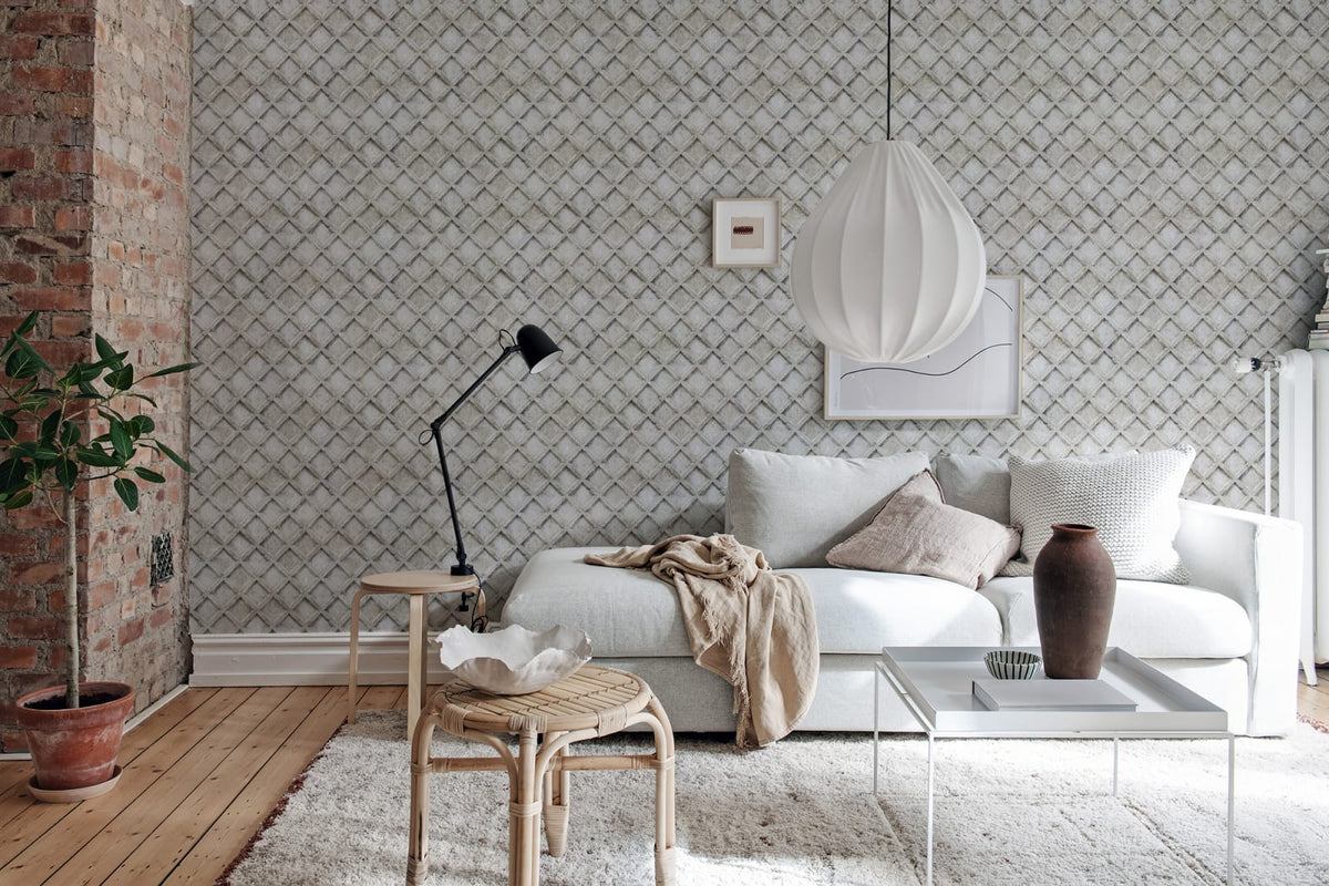 Tapetti Small Concrete Trellis Harsh Grey