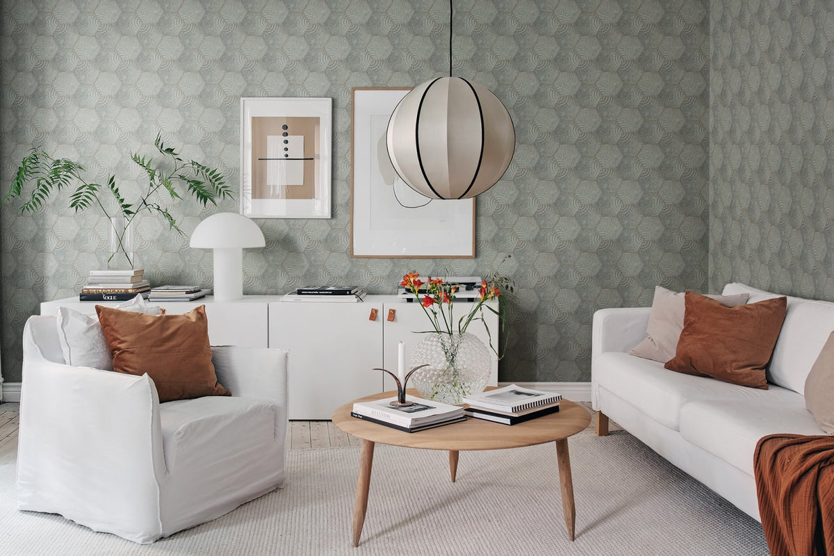 Tapetti Hexagon Tiles Jade