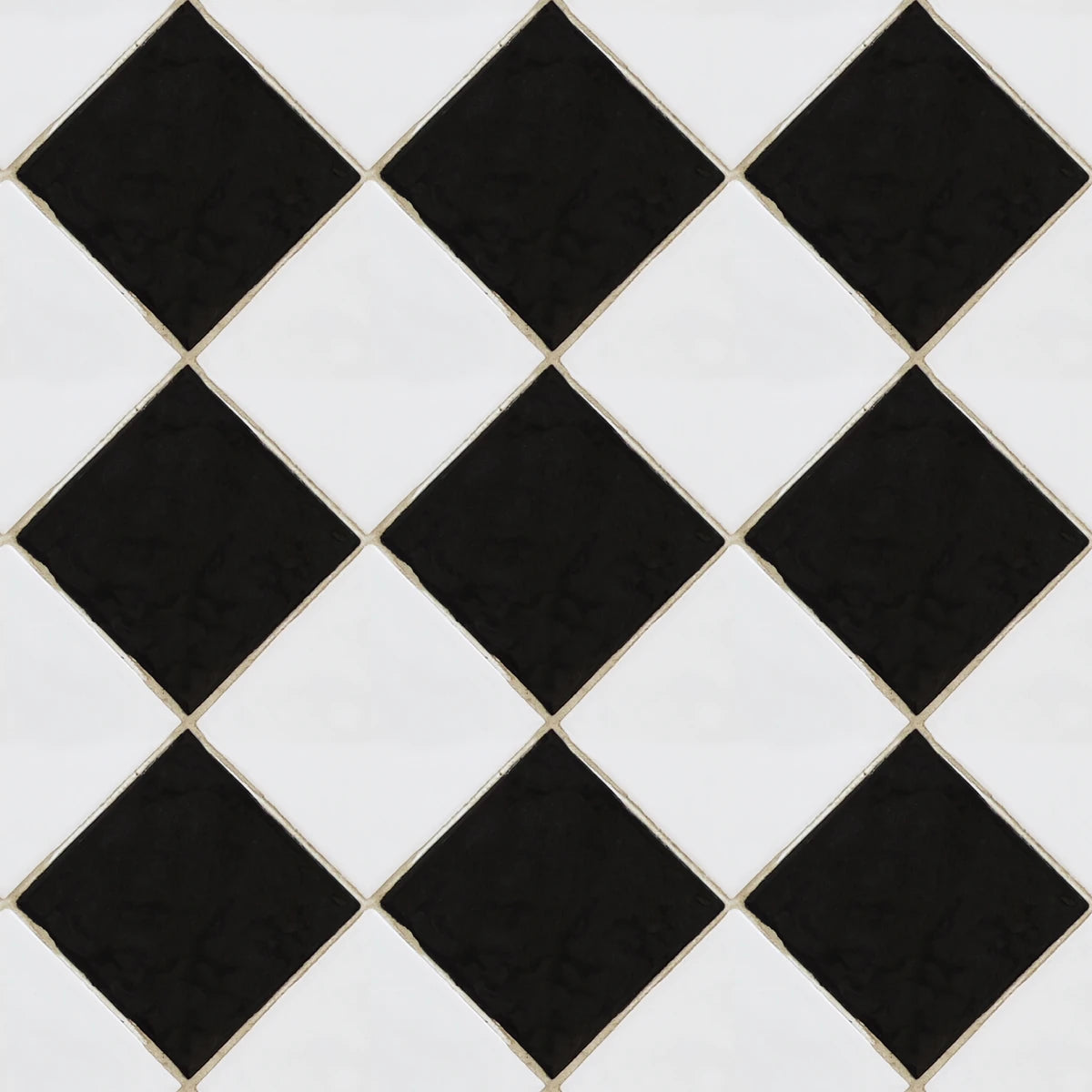 Tapetti Checkered Tiles, Black & White