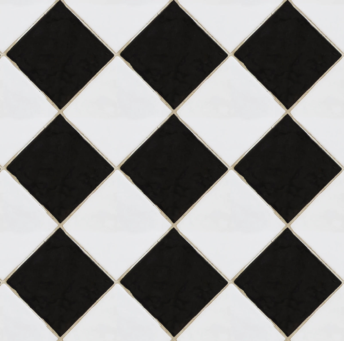 Tapetti Checkered Tiles, Black & White