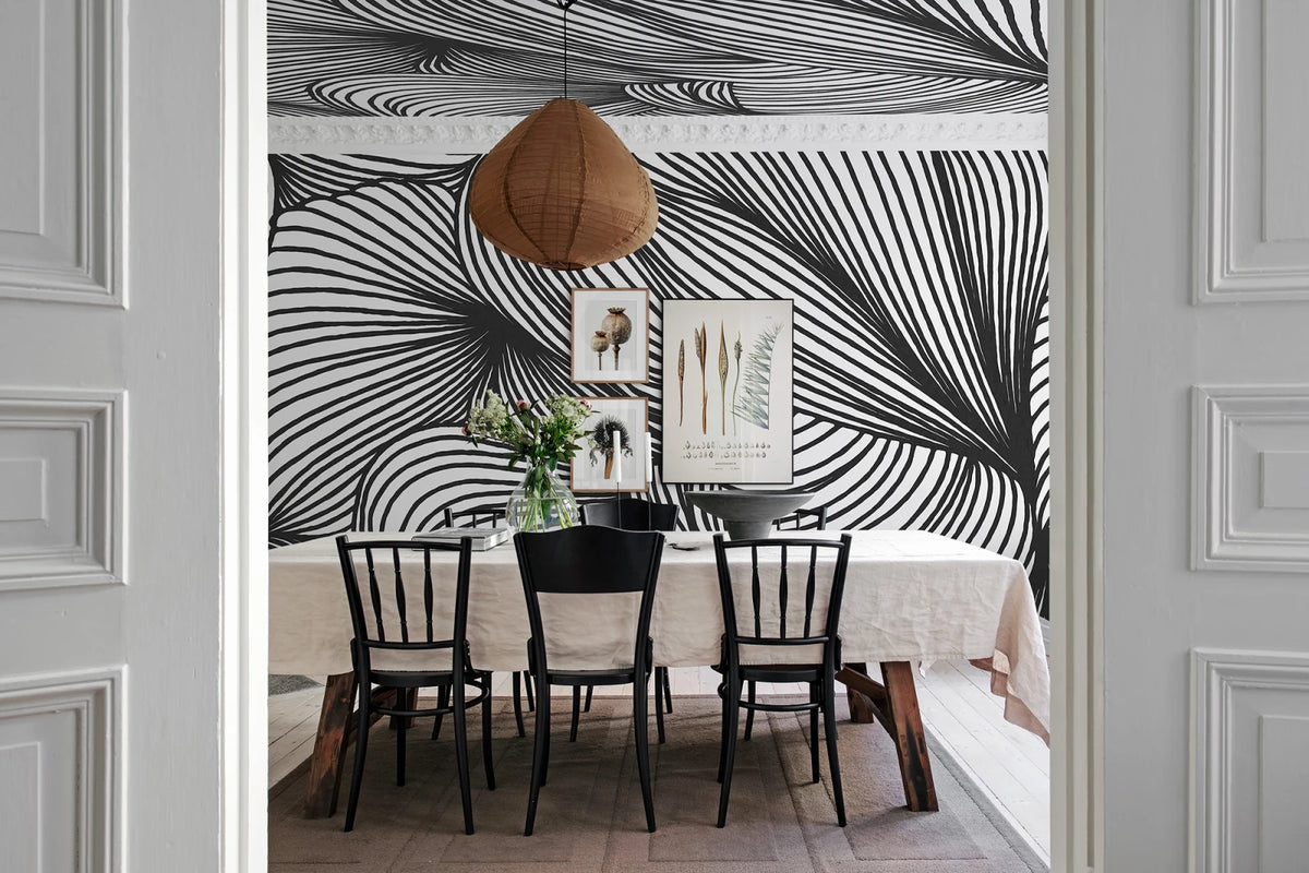 Tapetti Opulence Lines, Graphite