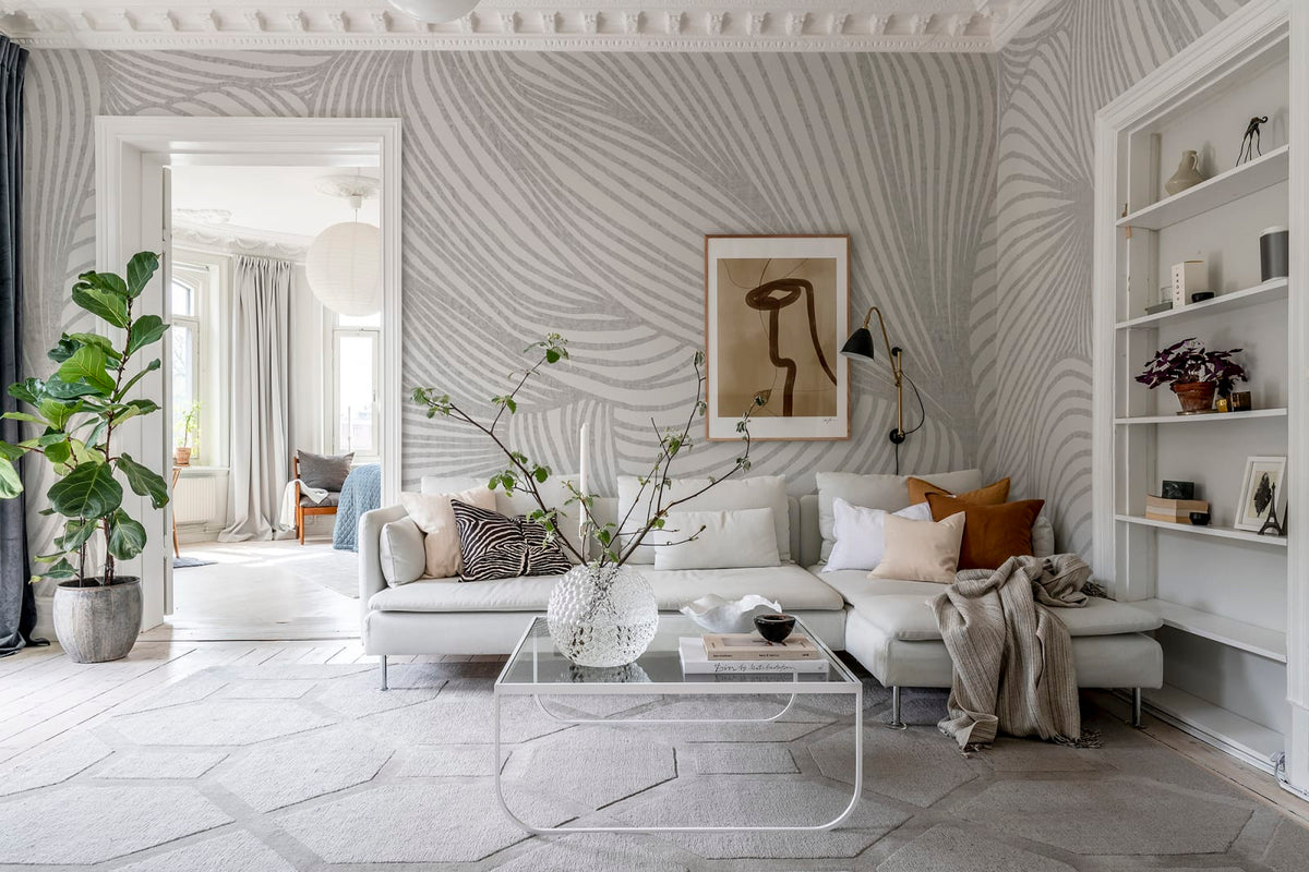 Tapetti Opulence Lines, Gray