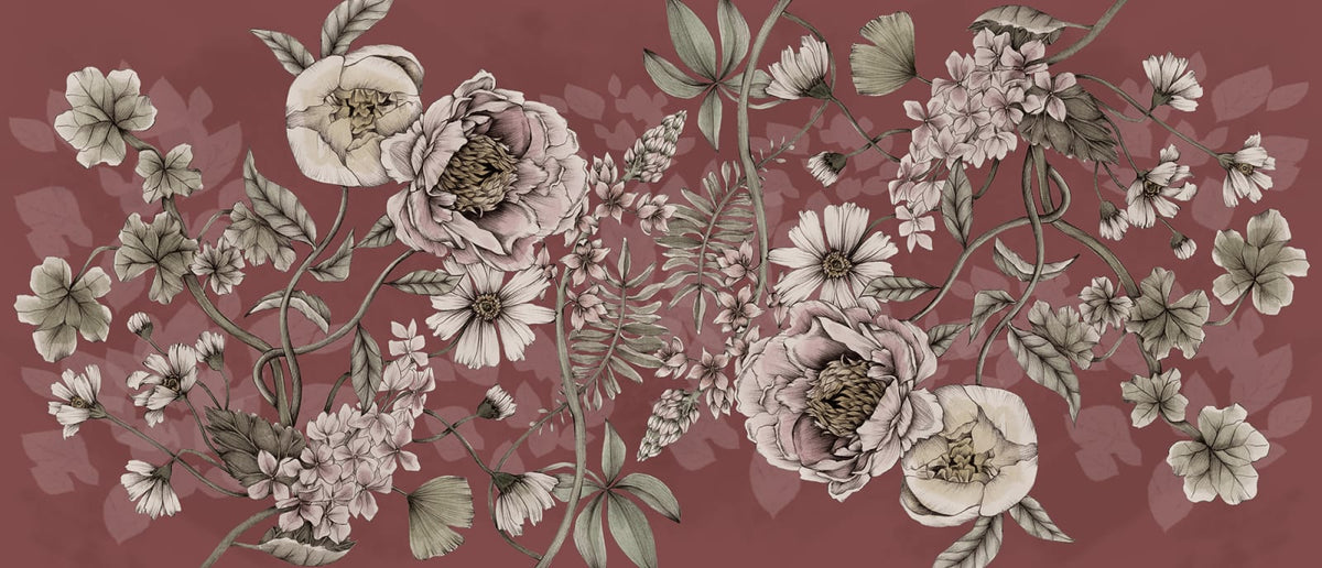 Tapetti Spring Flower, Rust