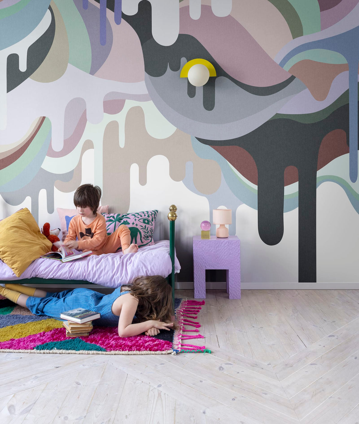 Tapetti Dripping Ice Cream Retro