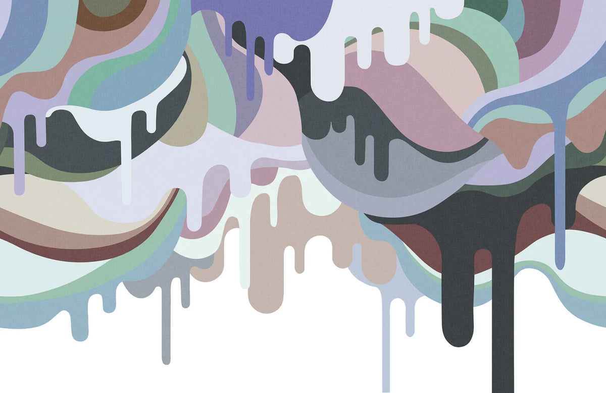 Tapetti Dripping Ice Cream Retro