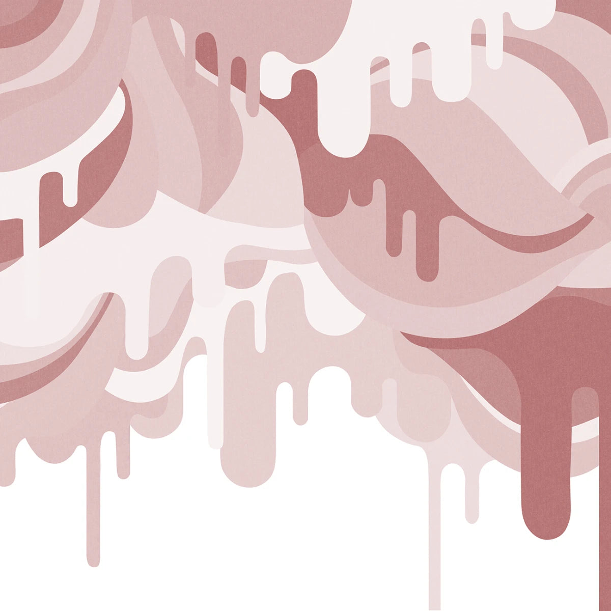 Tapetti Dripping Ice Cream Pink