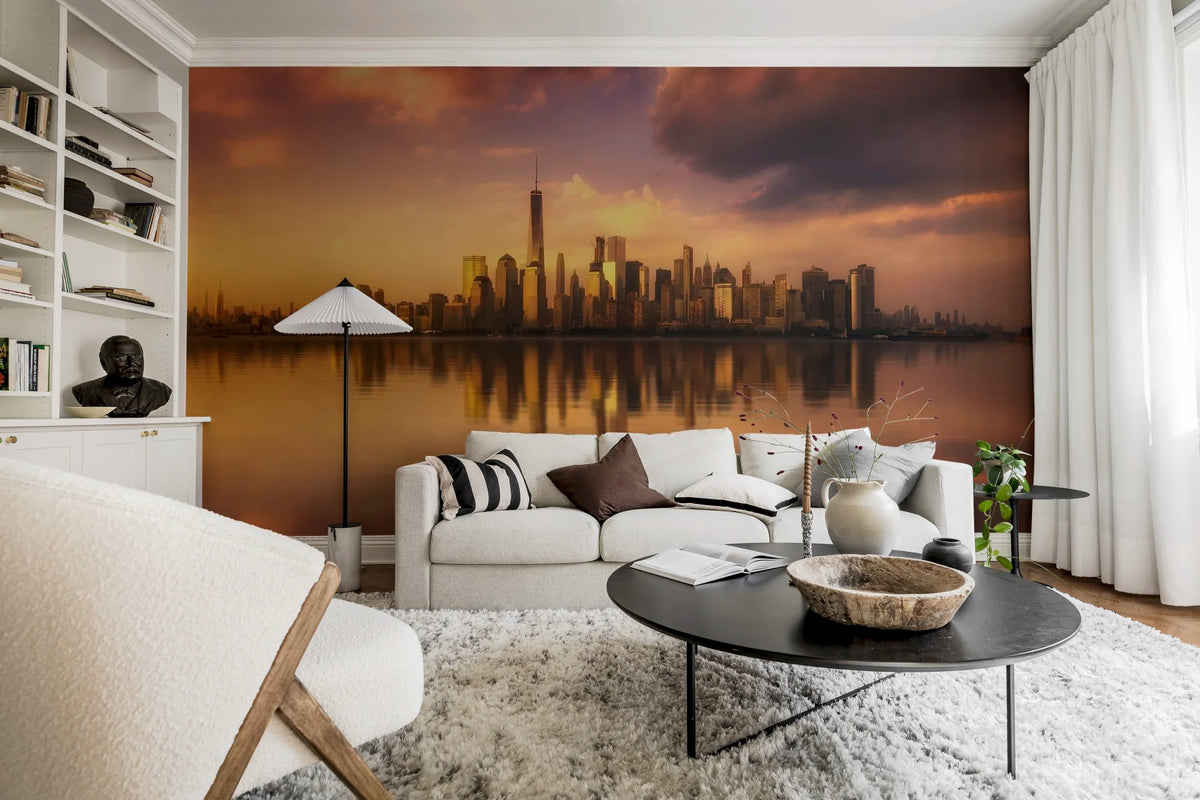Tapetti Sunset Skyline