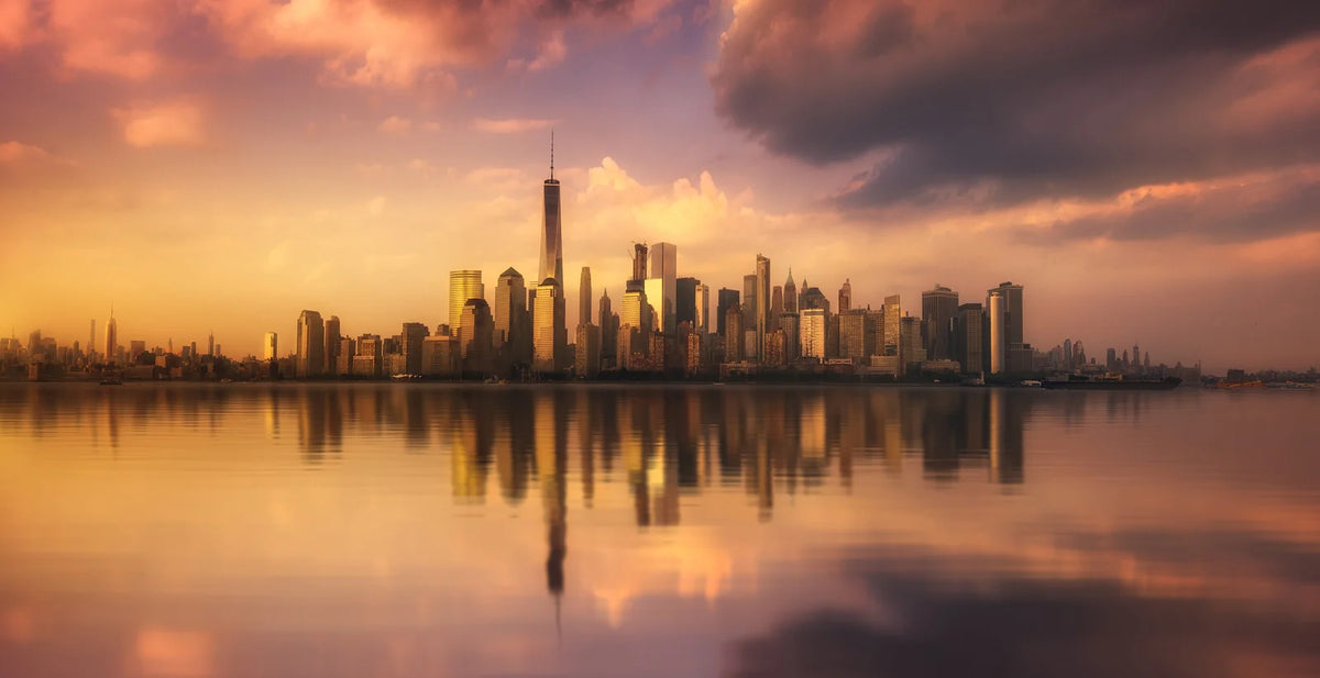 Tapetti Sunset Skyline