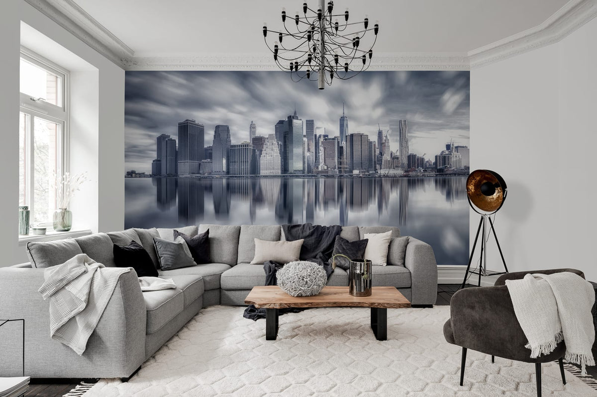 Tapetti Steelblue City