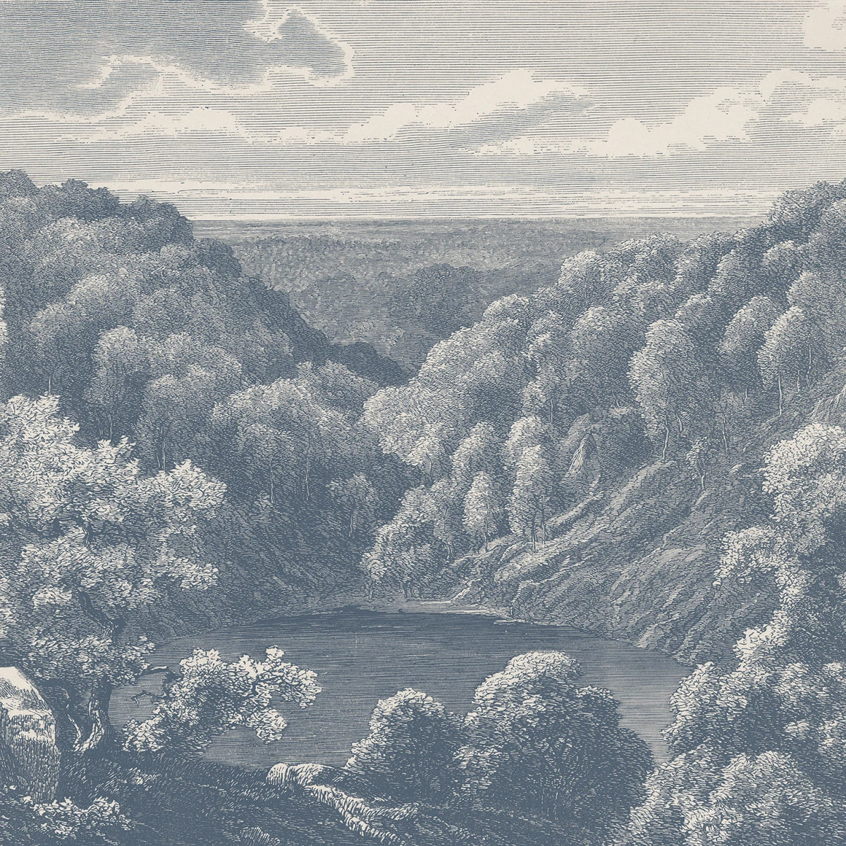 Tapetti Mystery Lake, Blue