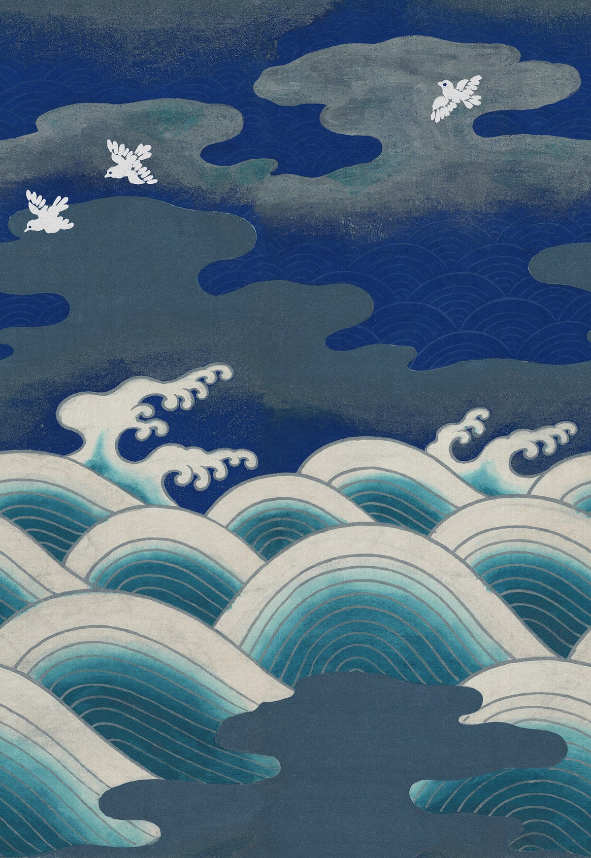 Tapetti Waves Of Happiness, Blue