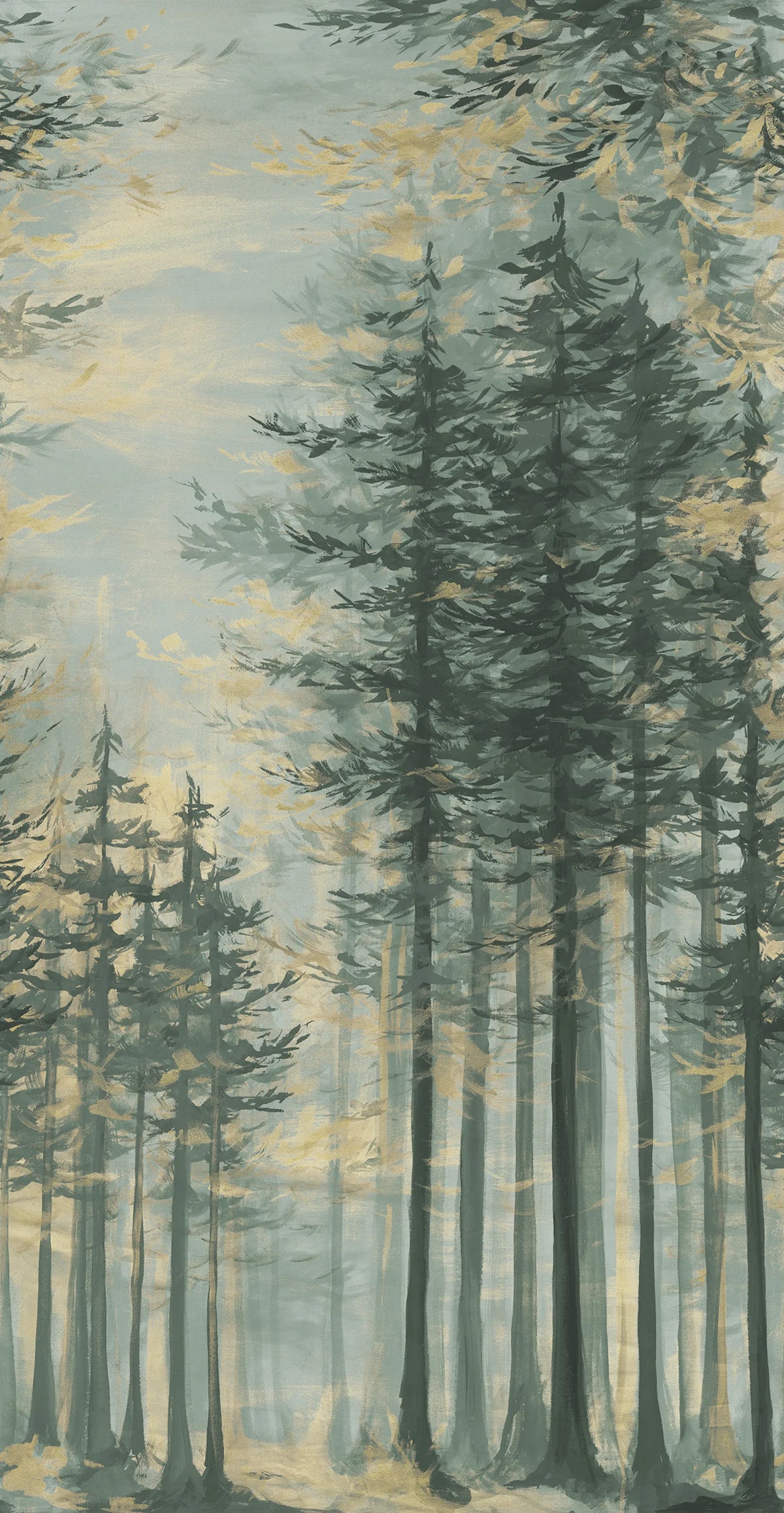 Tapetti Daybreak, Green