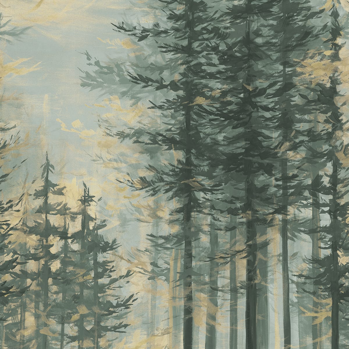 Tapetti Daybreak, Green