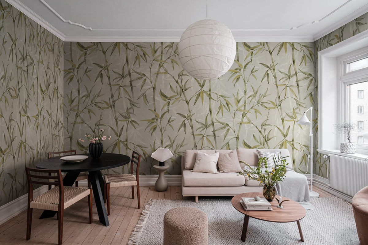 Tapetti Bamboo Garden Green