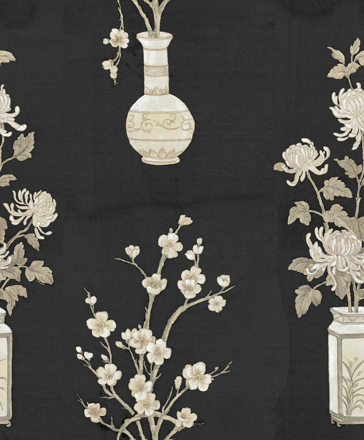 Tapetti Japanese Vases Graphite
