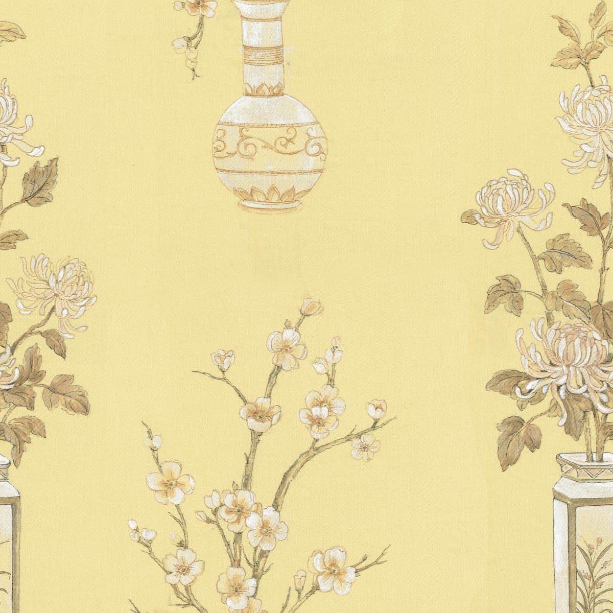 Tapetti Japanese Vases Saffron